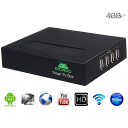 A19 Andriod TV Box AllWinner A20 Dual Core Android 4.2 1G 4G HDMI VGA AV Output - Click Image to Close